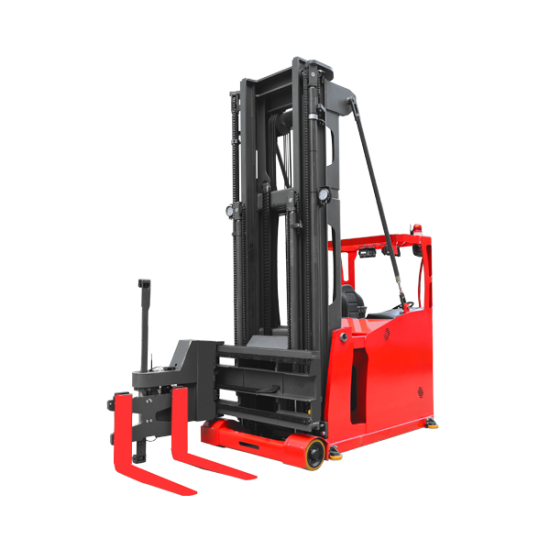 MCA Series 1.5T 3-Way Pallet Stacker Seated
